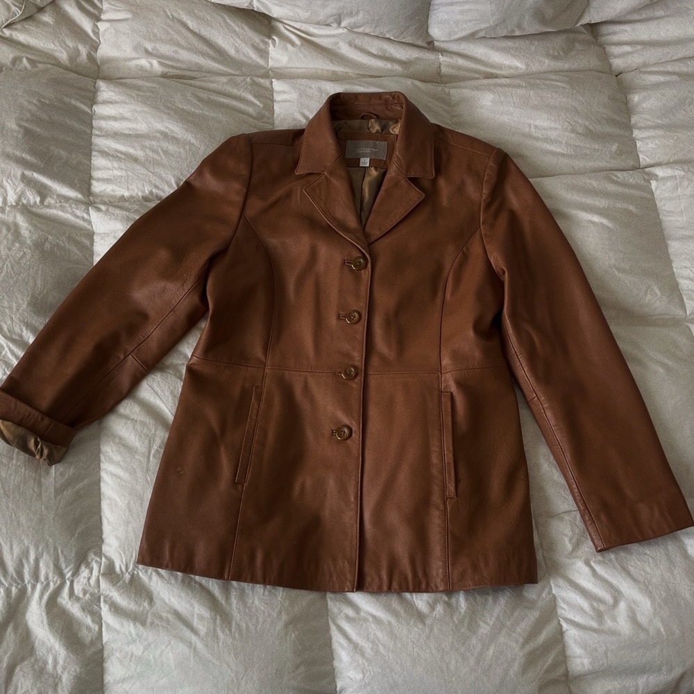 SOLD Lambskin leather jacket